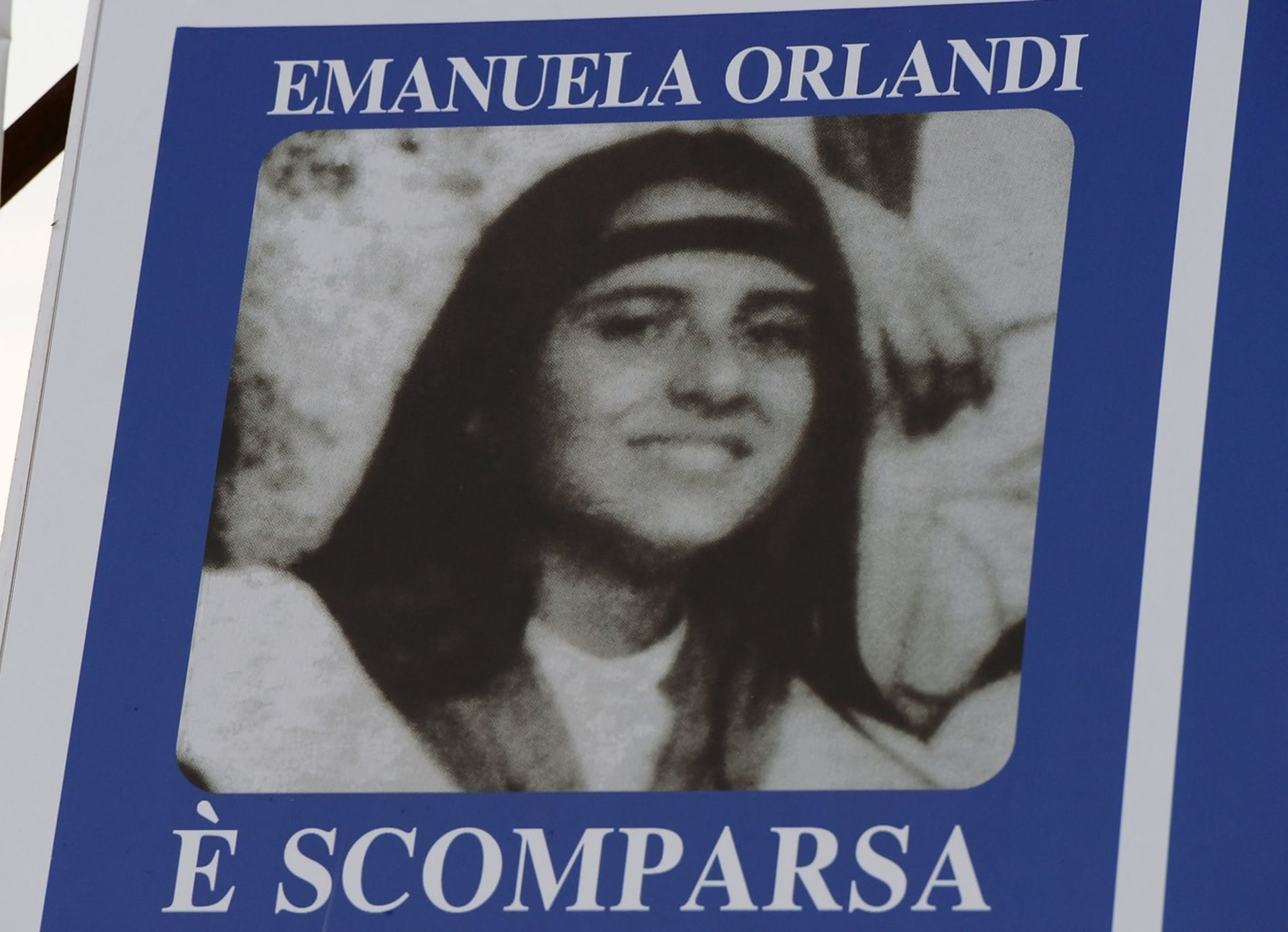 Patnáctiletá Emanuela Orlandiová zmizela před 40 lety.