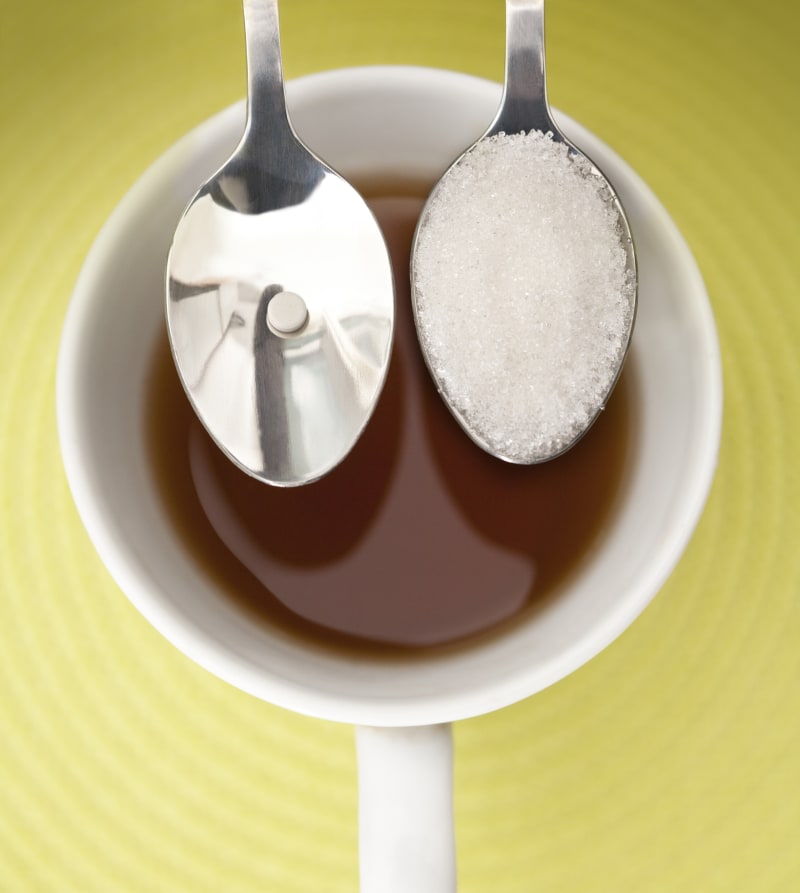 Aspartam je 200krát sladší než cukr