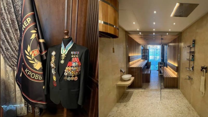 Fotky z Prigožinova paláce ukazují pohádkový luxus. Putinův stín žil obklopen zlatem