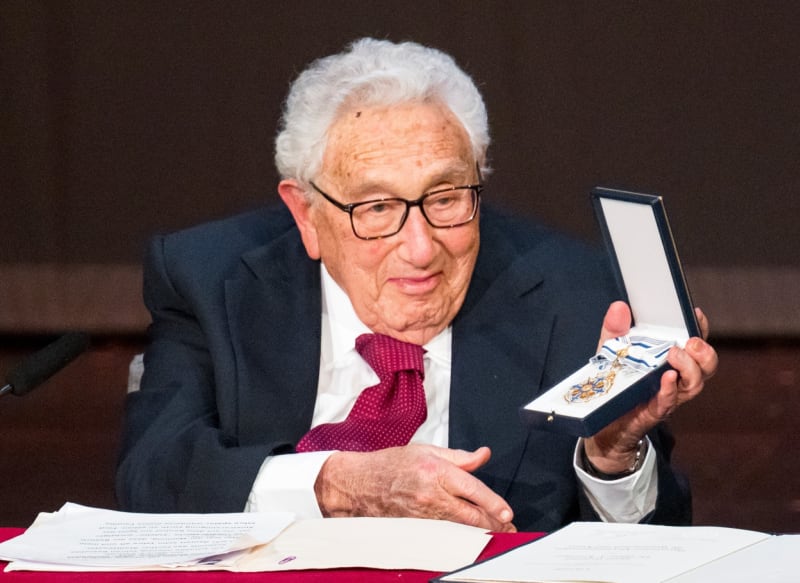 Bývalý americký ministr zahraničí a respektovaný odborník na světovou diplomacii Henry Kissinger