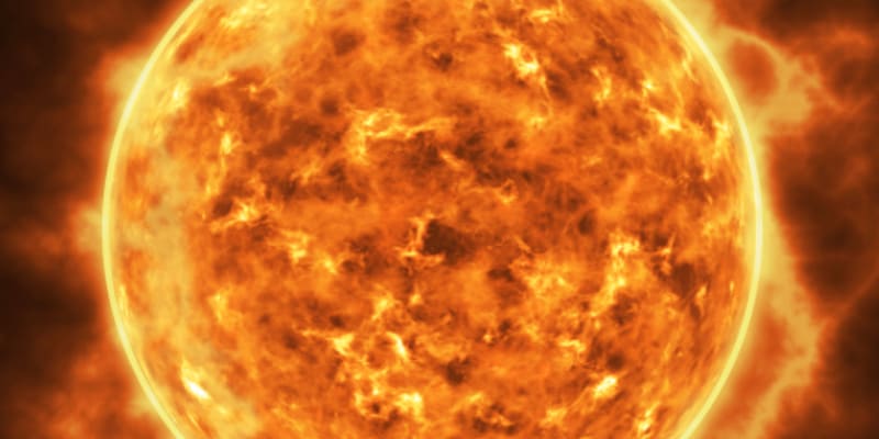 Solární erupce (ilustrační foto)