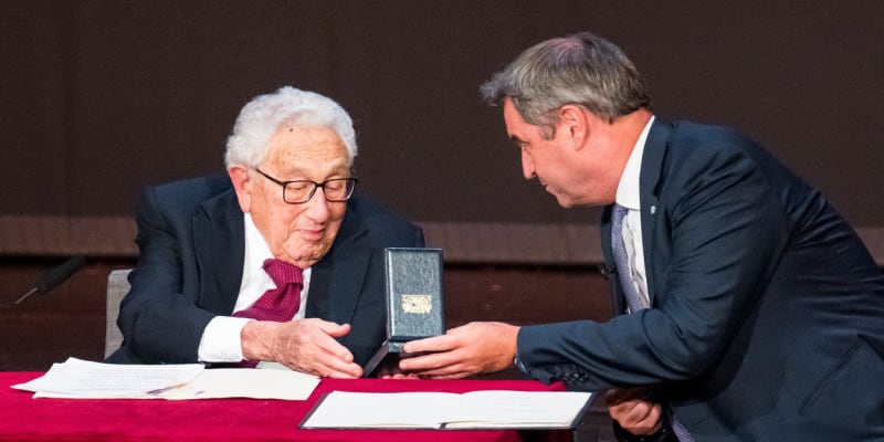 Bývalý americký ministr zahraničí a respektovaný odborník na světovou diplomacii Henry Kissinger