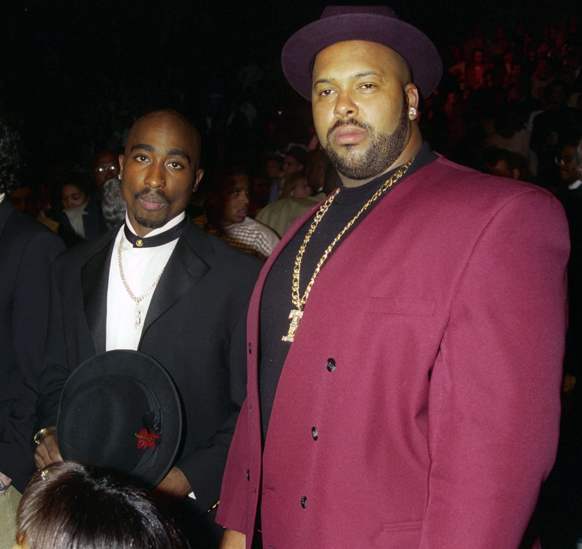 Tupac Shakur s producentem Sugem Knightem