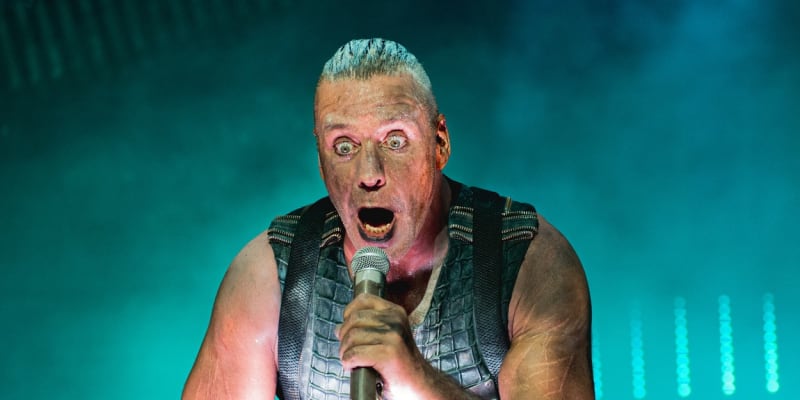 Till Lindemann frontman skupiny Rammstein