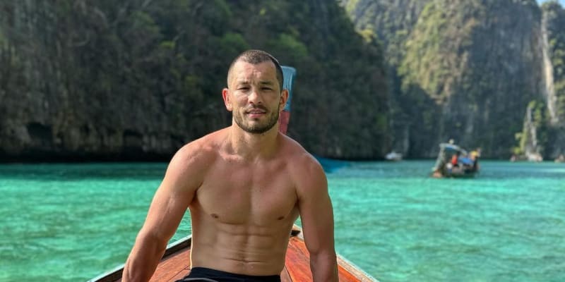 UFC zápasník Machmud Muradov na dovolené