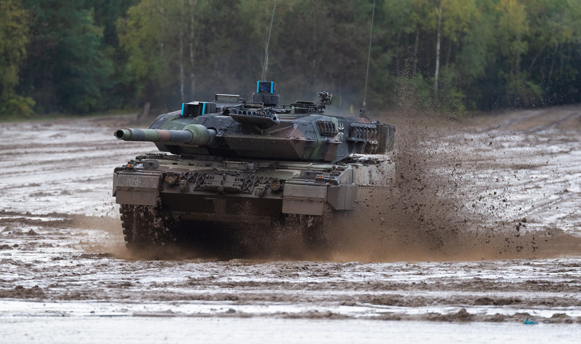 Německý tank Leopard 2A7 patří k nejmodernějším tankům současnosti