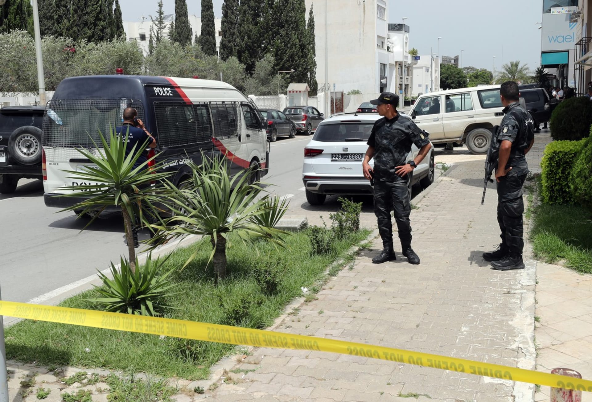 Tuniská policie (ilustrační foto)