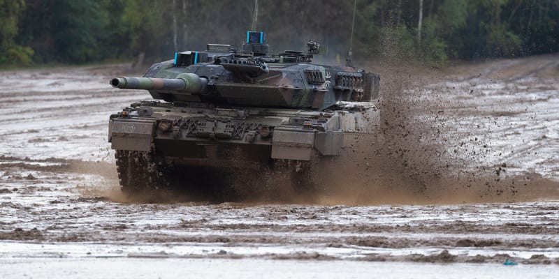 Německý tank Leopard 2A7 patří k nejmodernějším tankům současnosti