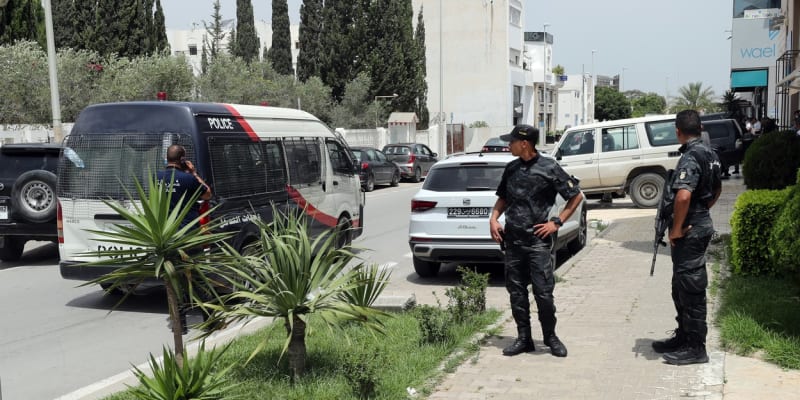 Tuniská policie