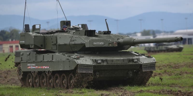 Německý tank Leopard 2A7 patří k nejmodernějším tankům současnosti.