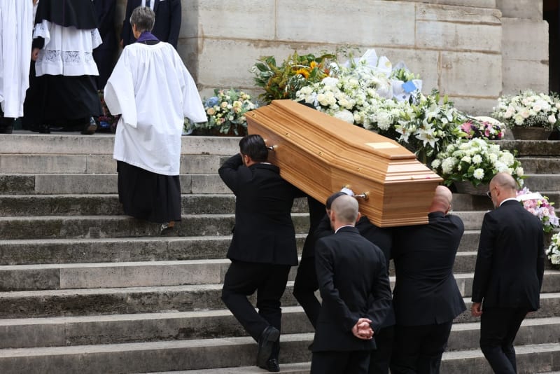 Pohřeb Jane Birkin