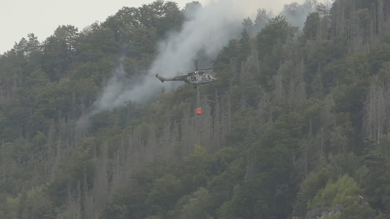 24. července 2022 pohltil České Švýcarsko rozsáhlý požár