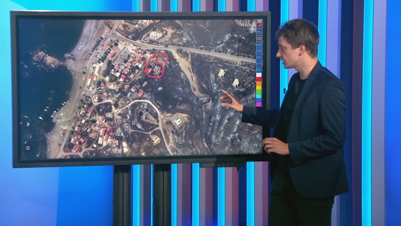 Zahraniční reportér CNN Prima NEWS Jakub Kůš o požárech v jižní Evropě