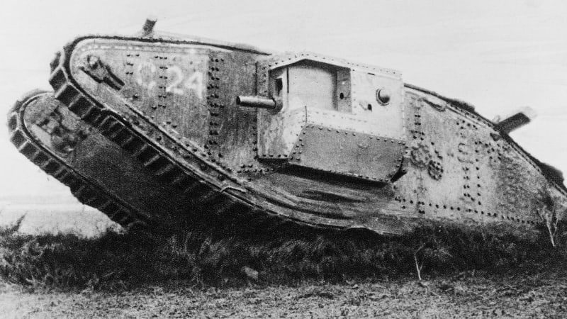 Britský tank v první světové válce