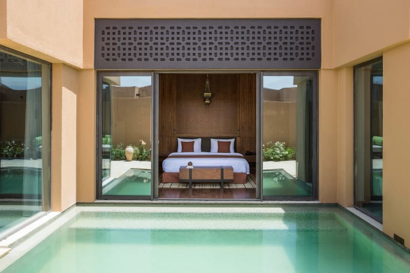 Horský luxus v ománském resortu.