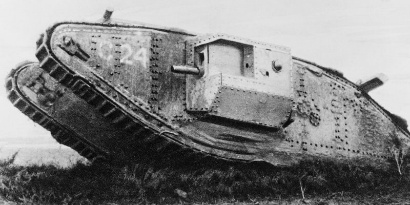 Britský tank v první světové válce