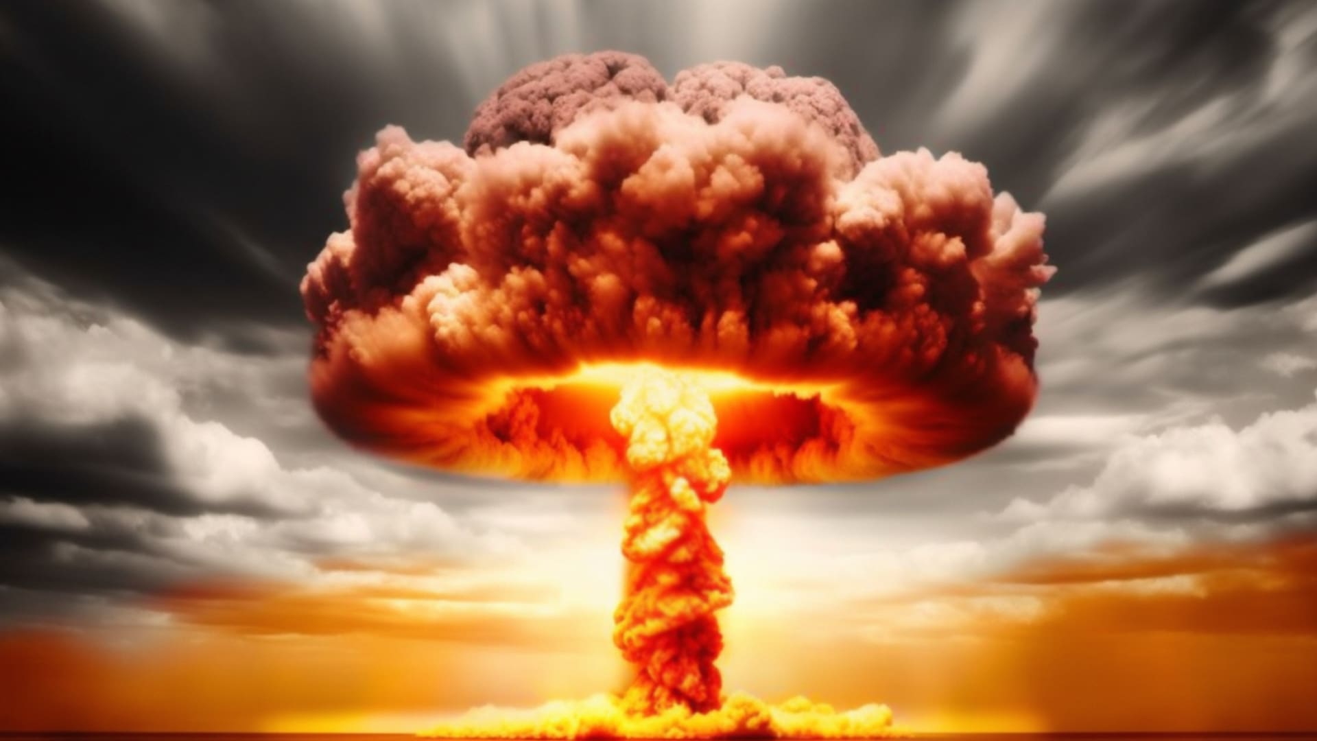 Ilustrace nukleárního výbuchu