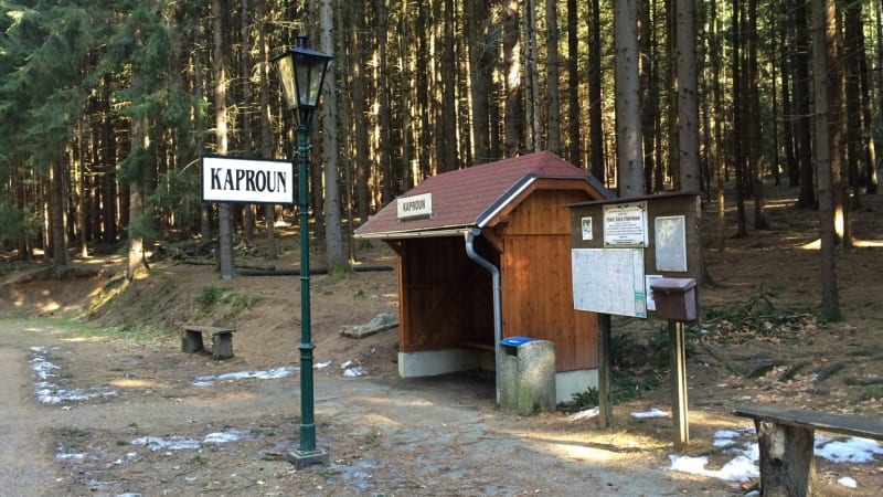 Česká Kanada: U obce Kaproun je pomník Járy Cimrmana