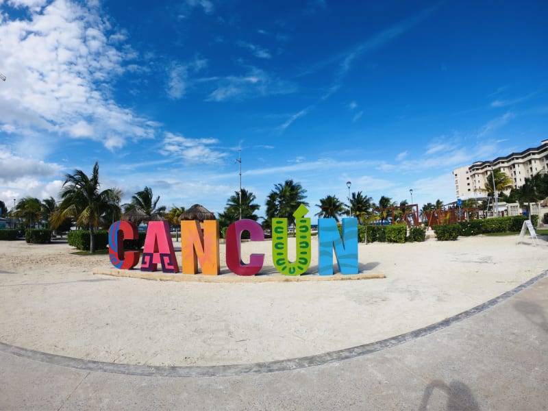 V Cancúnu se nachází mezinárodní letiště.