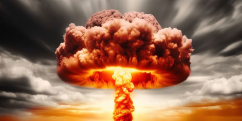 Ilustrace nukleárního výbuchu
