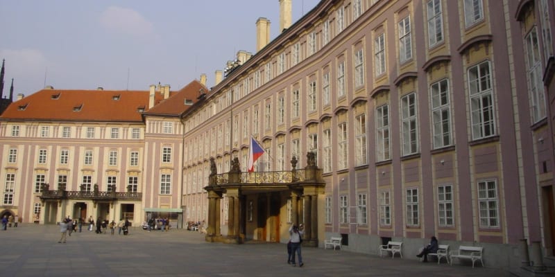 Nádvoří Pražského hradu