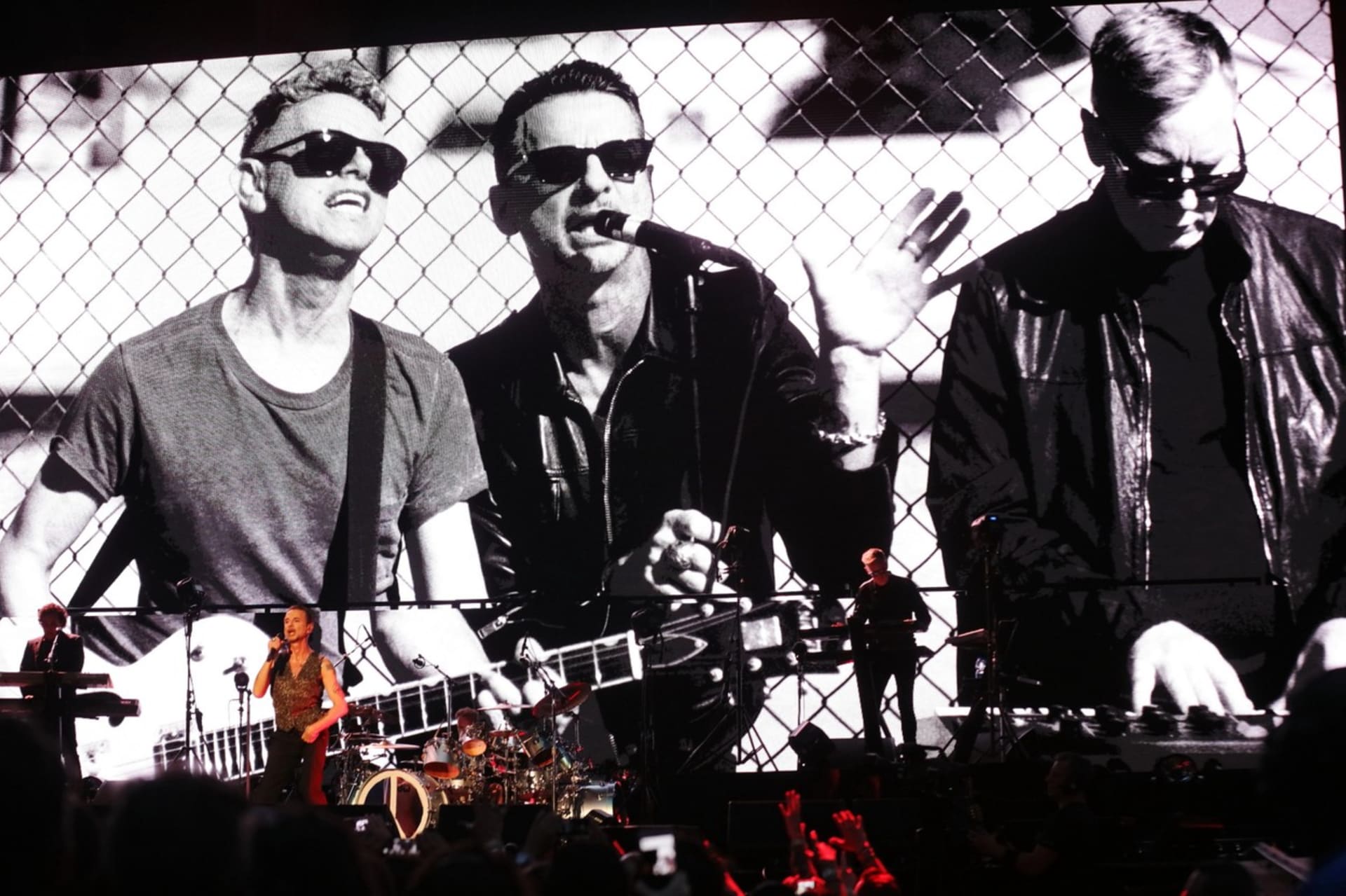 Depeche Mode na koncertě v roce 2017
