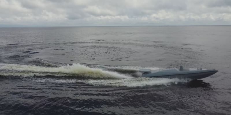 Ukrajinci s Rusy bojují i ve vodě. V akcích jim pomáhají námořní drony, které si sami navrhli a vyrobili.
