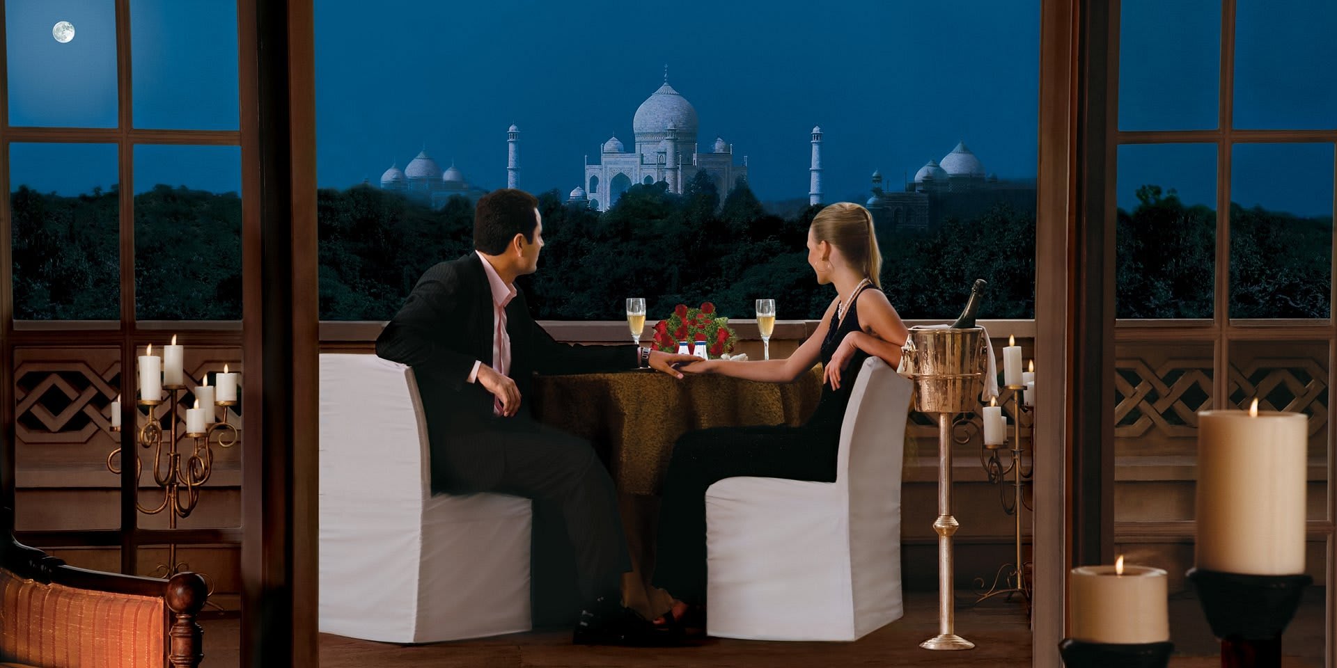 The Oberoi Amarvilas je známý svými nádhernými výhledy na Tádž Mahal a svým špičkovým servisem...