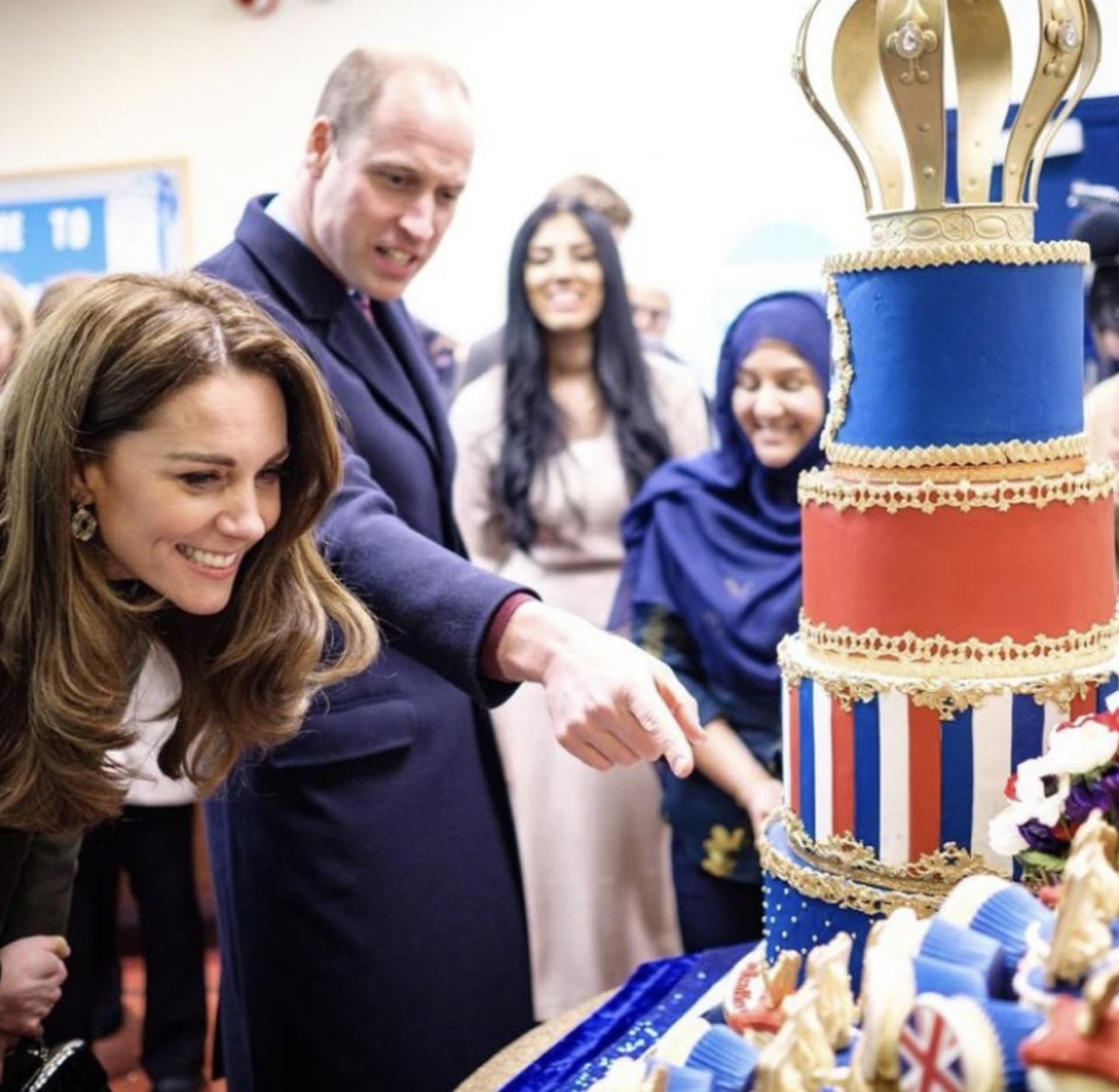 Královská rodina její dorty miluje.