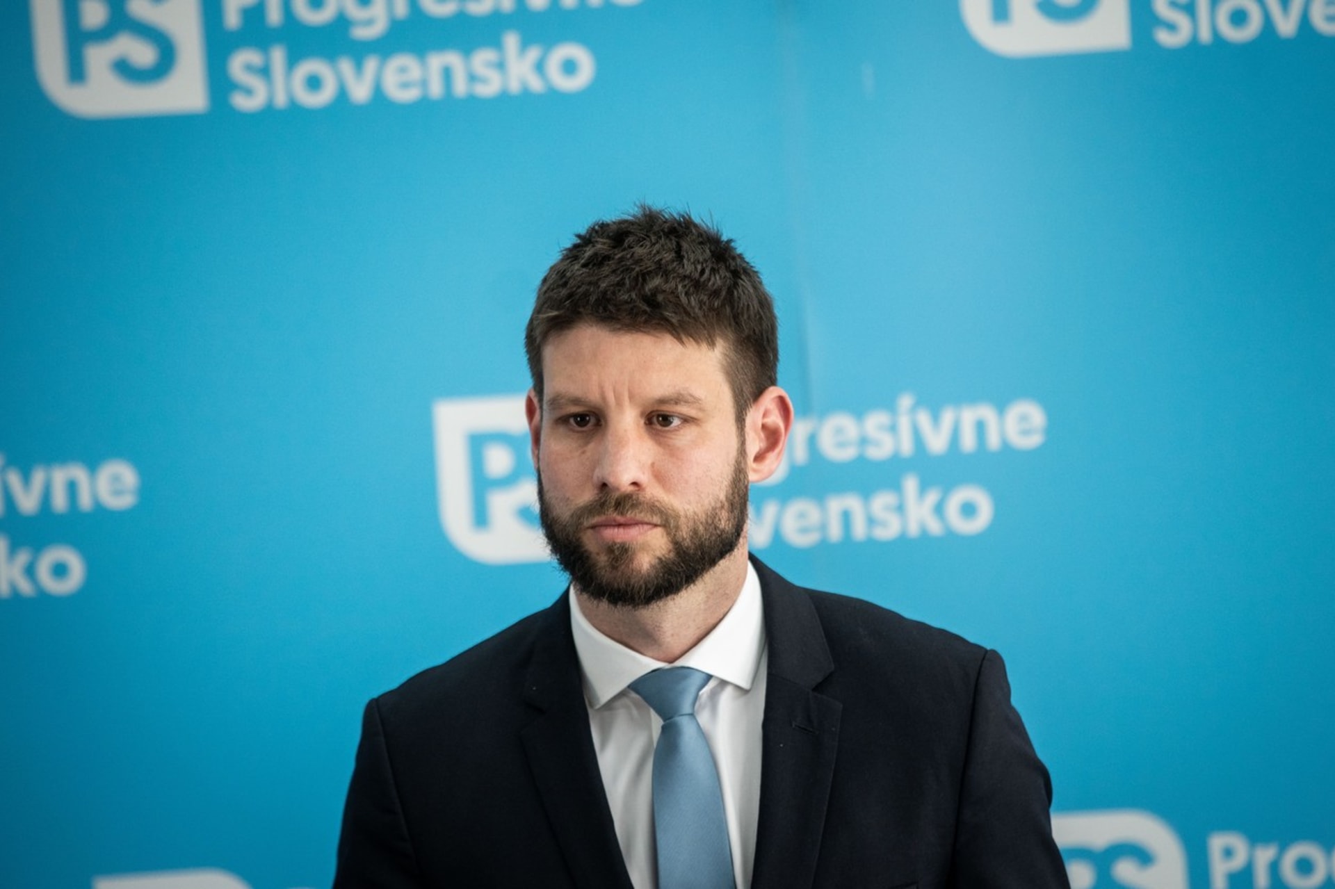 Předseda Progresivního Slovenska Michal Šimečka