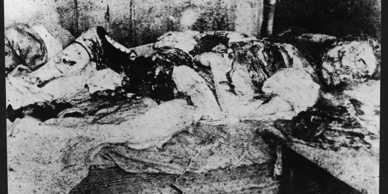 Tělo poslední oběti Mary Jane Kellyové