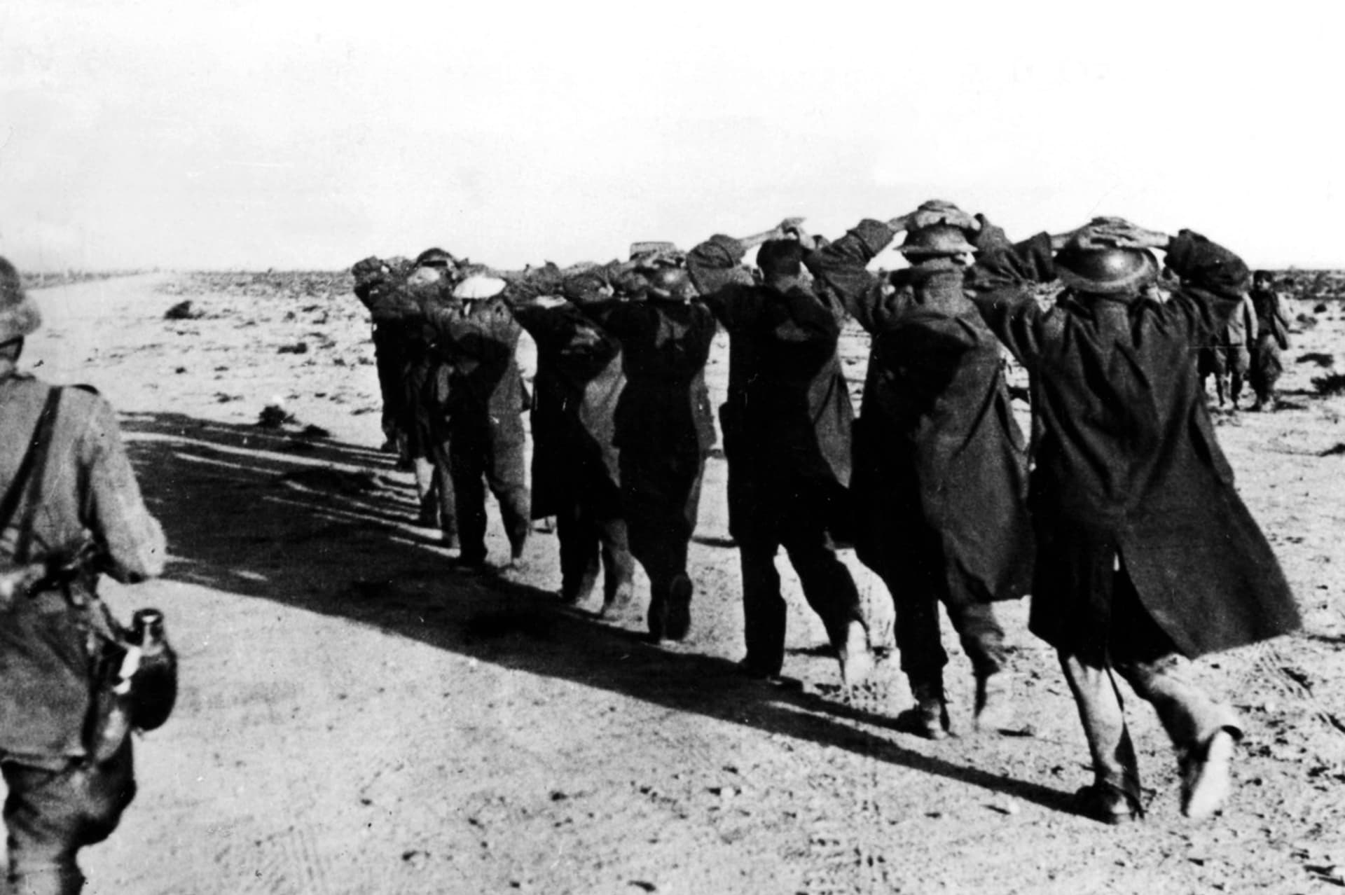 Britští zajatci u Tobruku