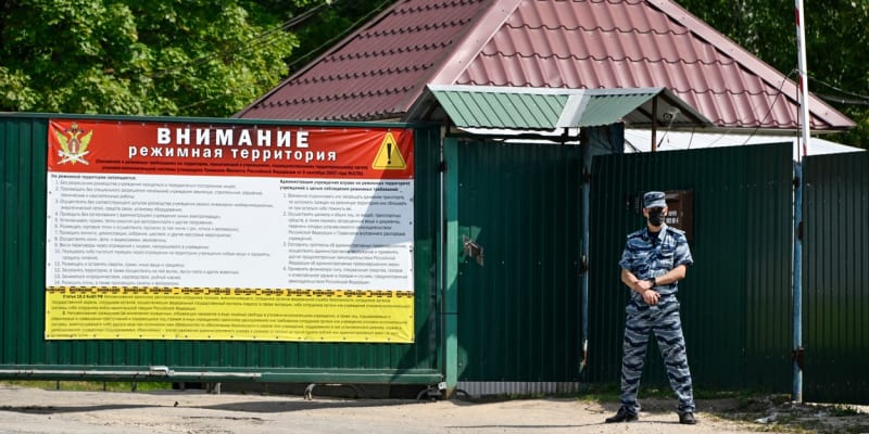 Soud s navalným proběhl ve věznici se zvýšenou ostrahou (4. 8. 2023).
