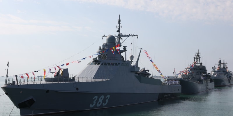ruská výsadková loď Oleněgorskij Gorňak