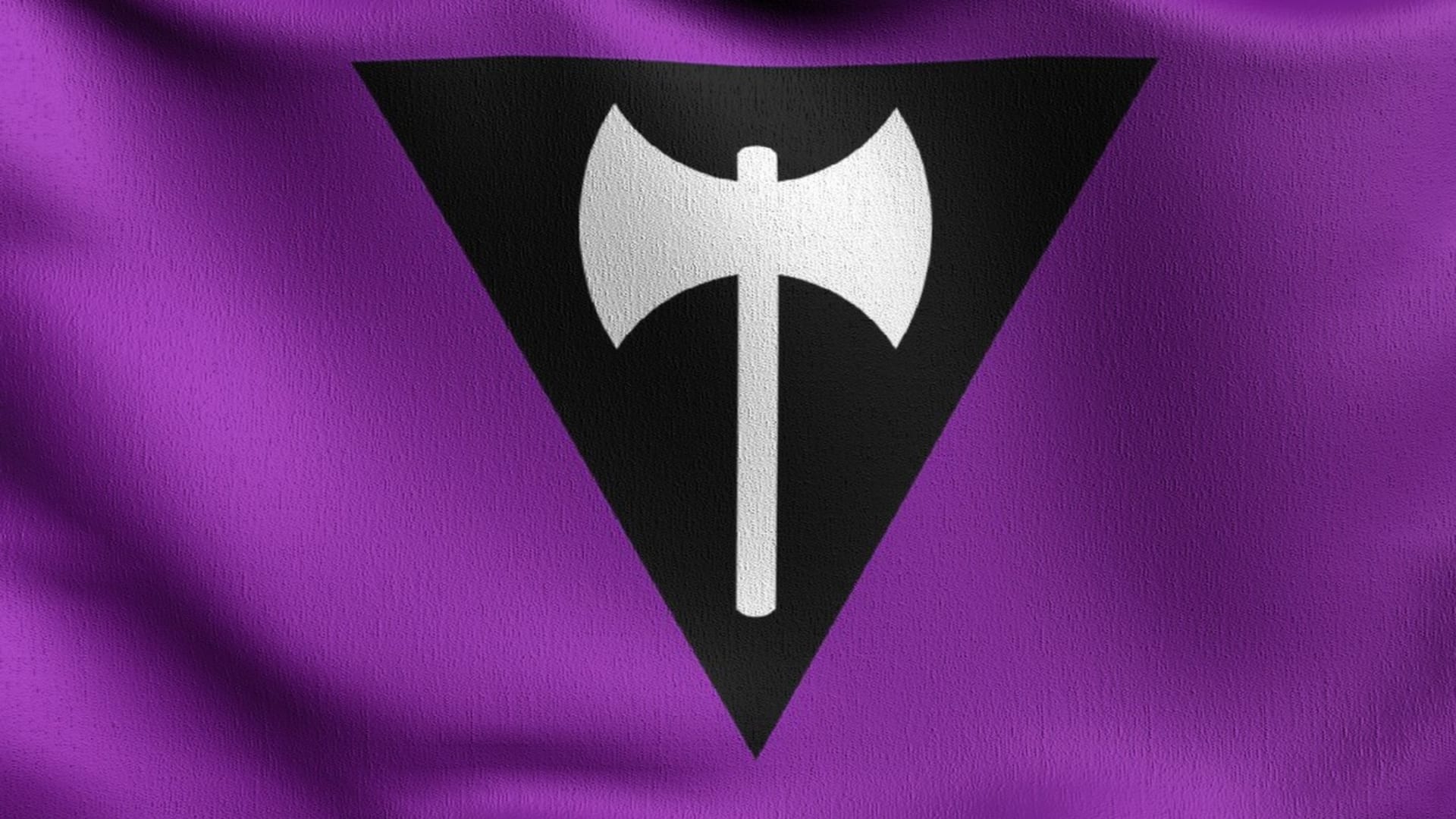 Lesbická vlajka Labrys