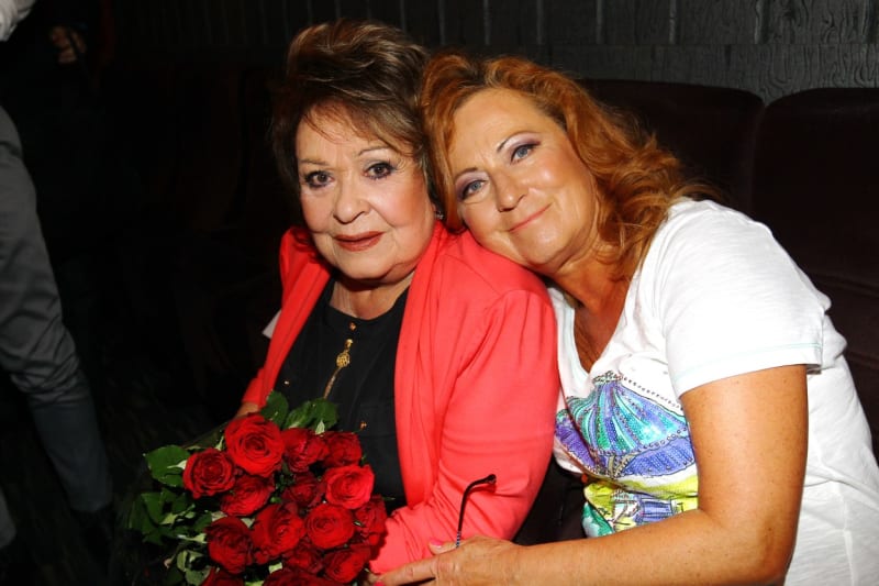 Simona Stašová se svojí milovanou maminkou, herečkou Jiřinou Bohdalovou. 