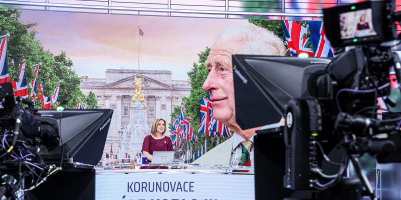 Ve speciálním vysílání mohli diváci CNN Prima NEWS sledovat například korunovaci britského krále Karla III.