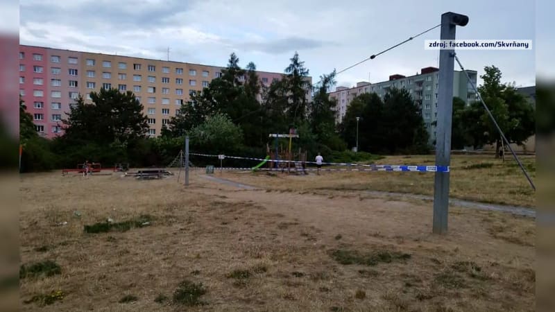 S šestiletou dívenkou se na dětském hřišti v Plzni utrhla lanovka.