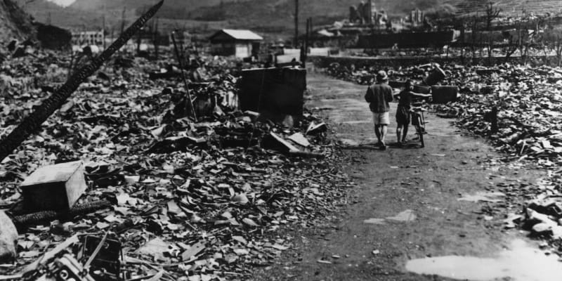 Spálená pustina. Tak vypadalo japonské město Nagasaki po výbuchu atomové bomby. O život okamžitě přišlo 40 tisíc lidí.