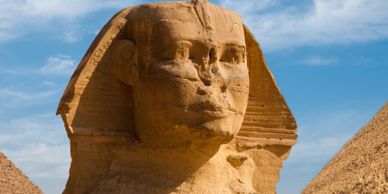 Egyptská sfinga a její „nos“