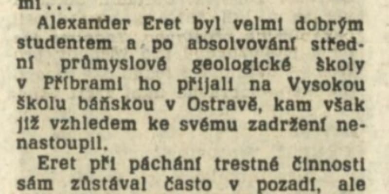 Proces Olšanské hřbitovy v dobovém tisku. Rudé právo,11. 7. 1988. 