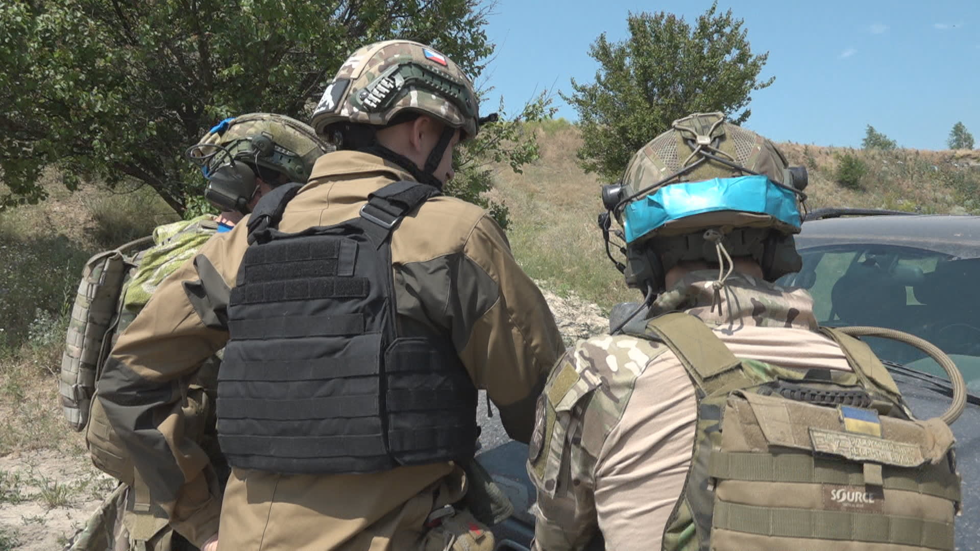 Český voják na Ukrajině Olda se neplánuje vrátit do korporátního prostředí.