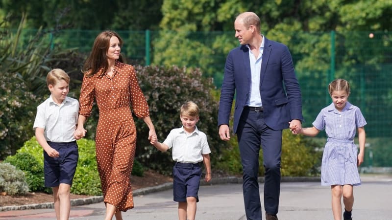 Kate Middleton má tři děti.