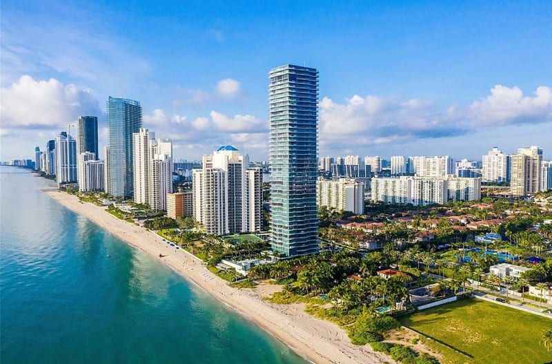 Jak bydlí Lionel Messi v Miami: V luxusní věži Regalia na Sunny Isles je celkem 39 rezidencí.
