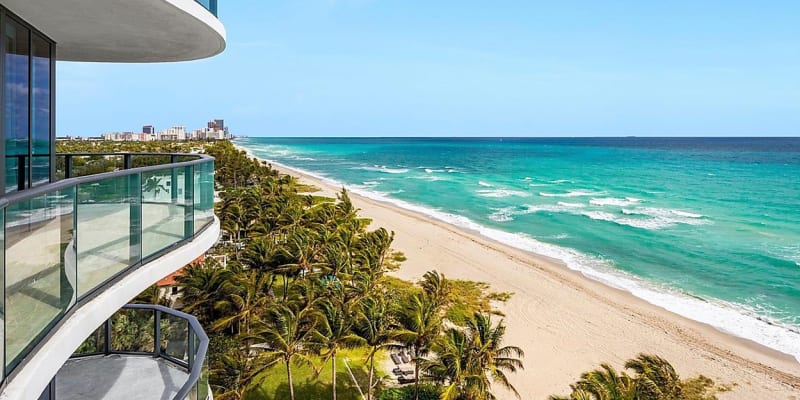 Jak bydlí Lionel Messi v Miami: Pozoruhodná nemovitost s panoramatickým výhledem na Atlantský oceán oceán a Miami se nachází pouhých deset kilometrů od Miami Beach.