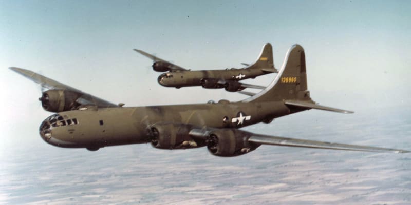 Americký bombardér Boeing B-29 Superfortress se stal symbolem japonské zkázy. 