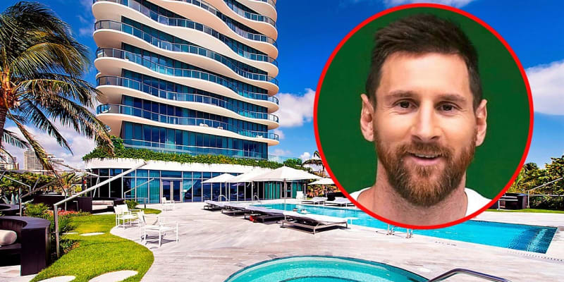Jak bydlí fotbalista Lionel Messi v Miami na Floridě