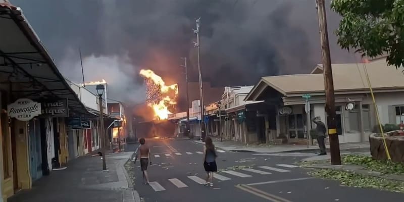 Požáry na souostroví Havaj jsou mimořádně ničivé.