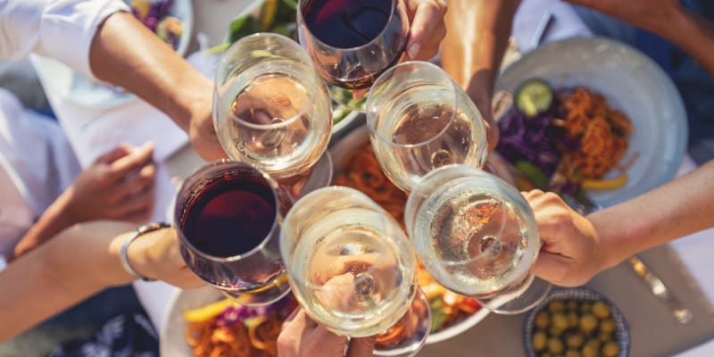 Dožínky, stejně jako vinobraní, jsou slavností sklizně. Akce bývají spojené s velkým množstvím jídla, pití a zábavy.