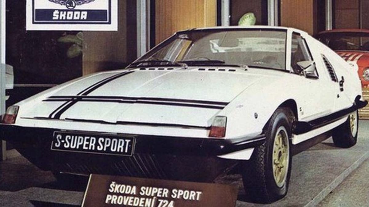 Na autosalonu v Bruselu v roce 1972 ohromil český prototyp fascinujícího kupé Škoda 110 Super Sport svět. Do výroby se nedostal, stejně se ale zvládl proslavit.